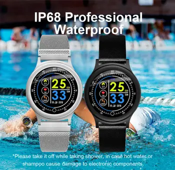 

Waterproof IP68 Sport Smart Watch Blood Pressure Bracelet Wrist Band Fitness Heart Rate Monitor Activity Calorie Tracker PK Q18