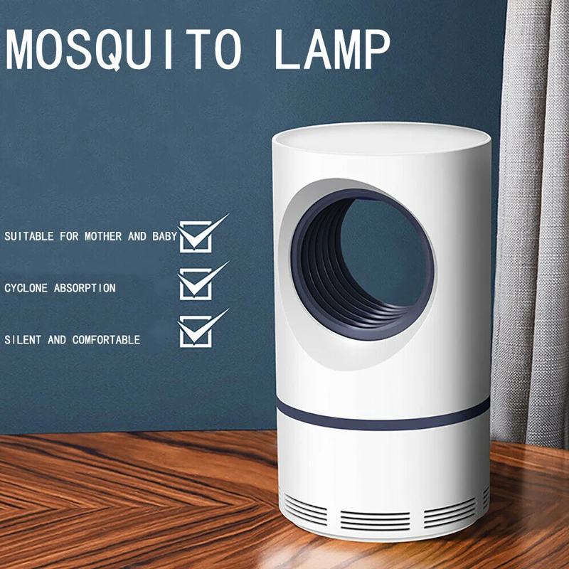 Низковольтный УФ-светильник, электрическая лампа от комаров, безопасная энергосберегающая эффективная фотокаталитическая светодиодный светильник-ловушка, Прямая поставка