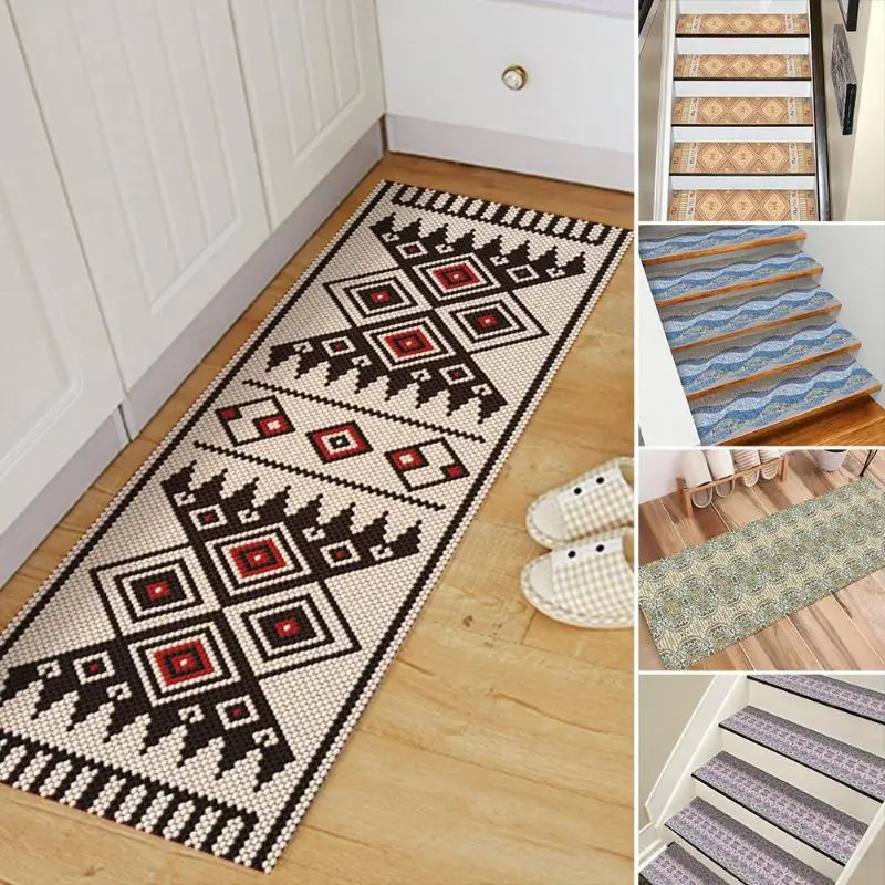 100 x 25CM DIY Self Adhesive Steps Sticker 3D Stair Sticker Retro