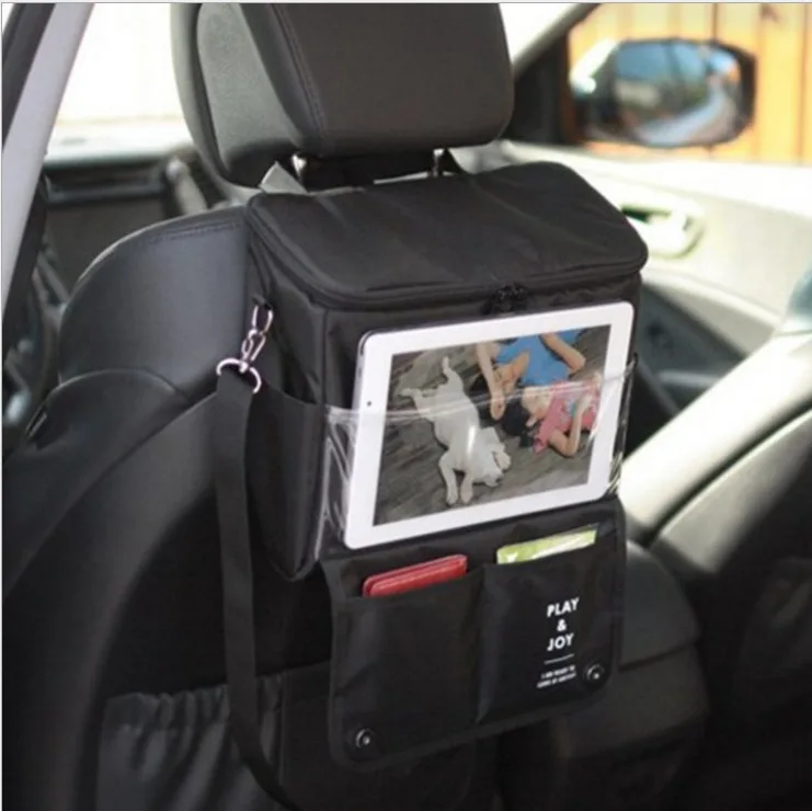 

29*26*11cm Multi-Function Seat Back Insulation Bag For Travel. Storage Bag Car Seat Back Hanging Bag