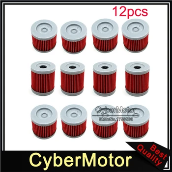 

12x Fuel Oil Filter For Suzuki AN400 UX125 UX150 UH125 UH200 GZ125 LTZ90 DR125SM