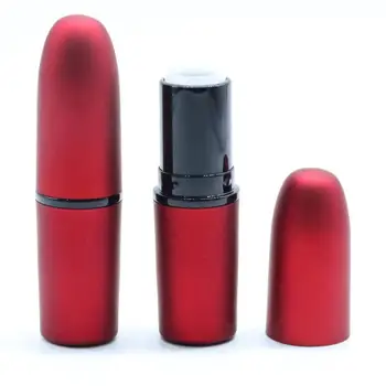 

100pcs Fashion Empty red bullet shaped lipstick tube lip gloss tube Lip Balm Tube with 12.1mm inner cup dia new