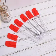 7 шт./компл. силиконовый крем масло лопатка для торта украшения выпечки Scrapper антипригарным тесто инструмент для выпечки Пособия по кулинарии инструмент