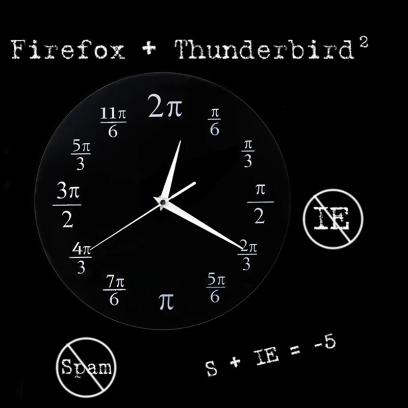Настенные часы математические Pi классная комната, для стен декор черный викторины настенные часы домашний декор чудак, дурачок Математика шикарный подарок