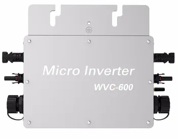

600watt solar Micro-inverter intelligent monitoring integrated grid solar panel system for home power charge Network