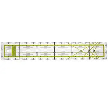 

Double-color Ruler Patchwork Feet Tailor Yardstick Quilting DIY Sewing Tool