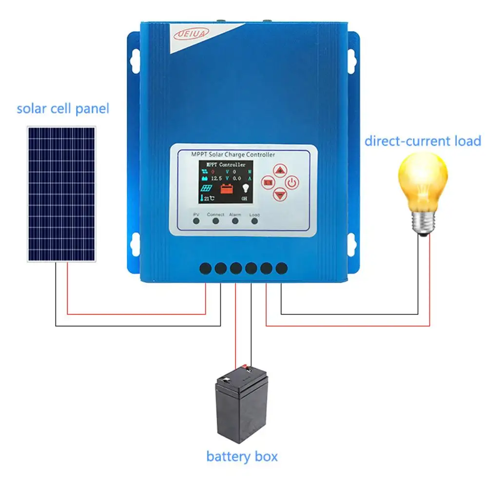 

MPPT Solar Panel Charge Controller 30A LCD 12V 24V 48V Auto Regulator