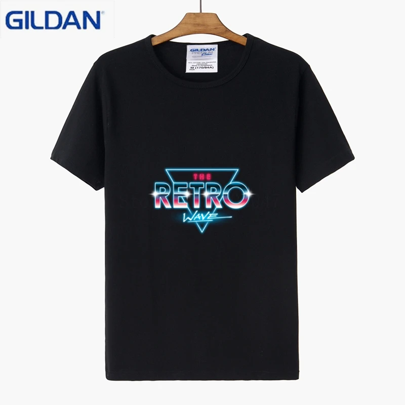 

The Retro Wave T Shirt Creature Leisure Men's T-Shirt Male New Arrival Stylish Tshirt For Men O Neck Hip Hop