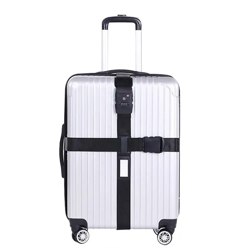 Полезных чемодан багажные ремни безопасности упаковка пояса багажа окантовкой унисекс Для мужчин Для женщин 0 35 кг сильный 10 мм 50 мм