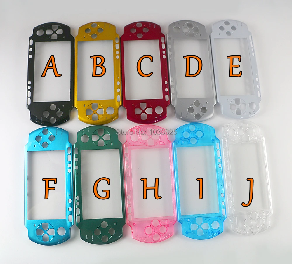 

Front Faceplate Shell Case Cover Proctector Replacement For PSP3000 PSP 3000