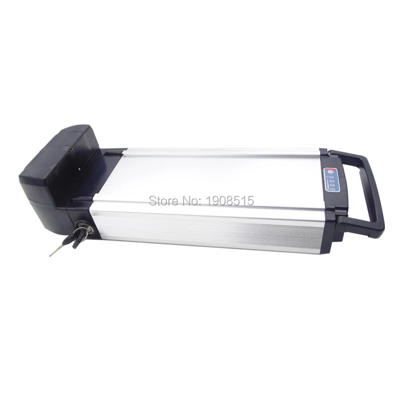 

Free shipping 500W Ebike Rear rack battery 36V 10Ah 12Ah 15Ah 17.5Ah 20Ah 28Ah Rack carrier battery pack and 42V charger