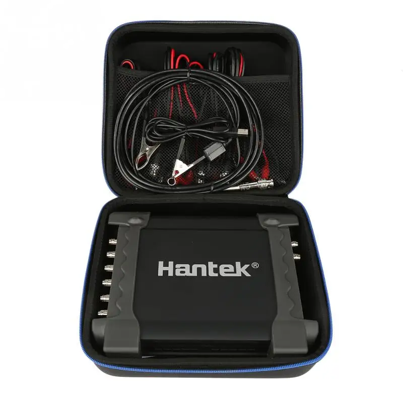 Hantek 1008C USB осциллограф 8 канальный осциллограф виртуальный автомобильный диагностический инструмент DAQ генератор сигналов