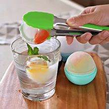 Ледяной кубик 3D Силиконовый хоккейный Сферический силиконовый гель производитель кубик Круглый DIY формы принадлежности для кухонного бара