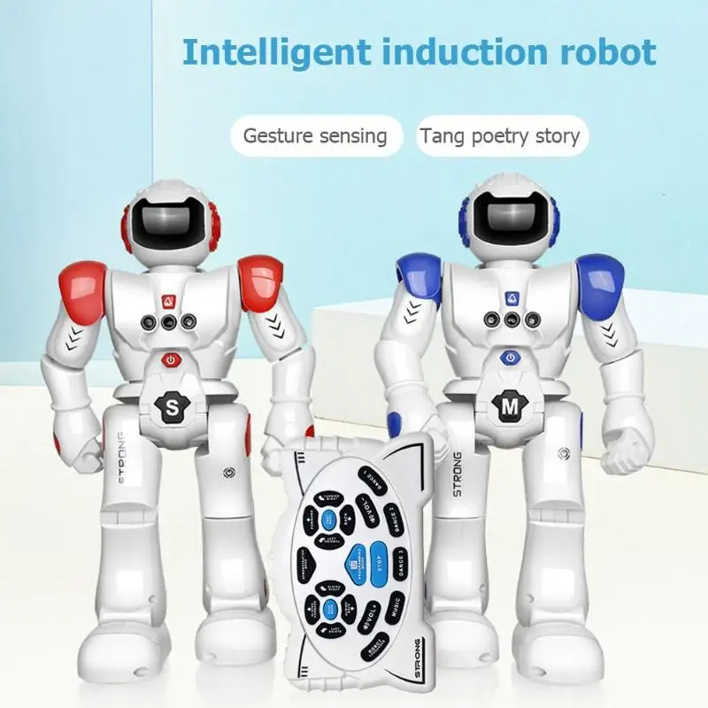Smart RC робот свет музыка дистанционное управление обучения Образование модель танцы жест фигурку игрушечные лошадки для детей подарок на