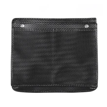 Автомобильный мусорный бак, автомобильная спинка сиденья, подвесной ящик для хранения большой емкости, скрытая Складная Многофункциональная сумка для хранения мусора(углеродное волокно