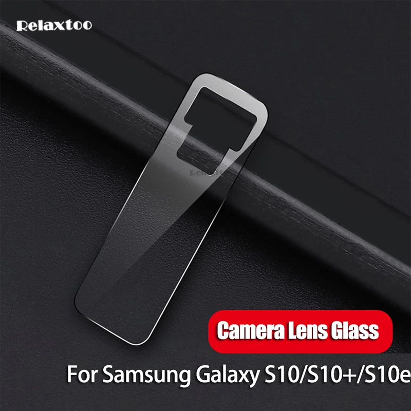Закаленное стекло для объектива камеры Samsung Galaxy S10 Plus S10e Защитная пленка экрана Len