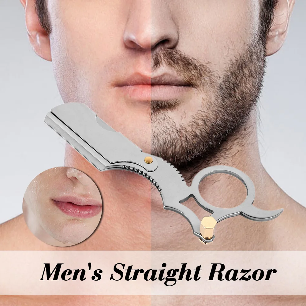 رجل مستقيم حلاقة حافة الصلب شفرات الحلاقة للطي سكين إزالة الشعر أدوات الحاجب اللحية حلاقة الحلاقة أداة أدوات الحلاق رجل مستقيم حلاقة حافة الصلب شفرات الحلاقة للطي سكين إزالة الشعر أدوات الحاجب اللحية حلاقة الحلاقة أداة أدوات الحلاق