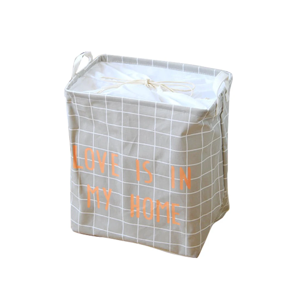 

Standing Toys Clothing Storage Basket Foldable Laundry Basket Kid Adult Cartoon Laundry Storage Organizer Holder Pouch Household
