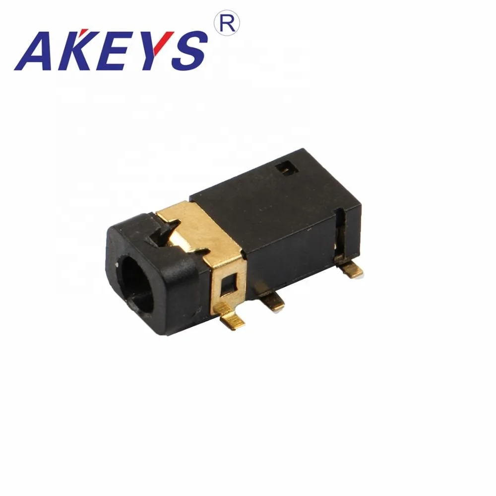 

10pcs Pj-311 3.5 Earphone Jack 6 Pin Insert Pin 1 Fixed Pin Diameter 3.5mm Power Jack Seamless Single Column