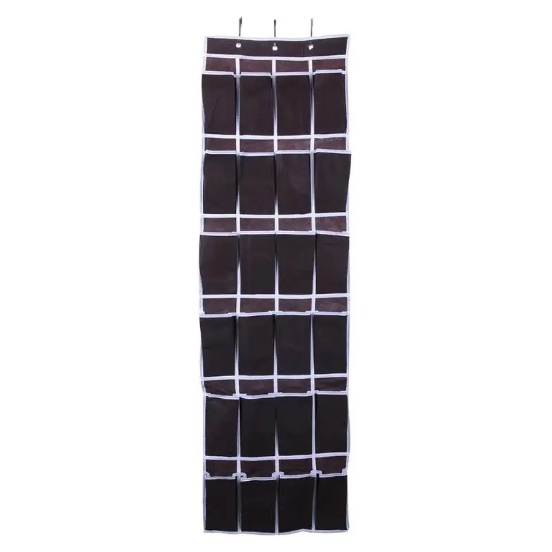

Non-Woven Shoe Organizer 20 Pockets Door Wall Shoes Organizer Space Saver Rack Wardrobe Closet Hanging Storage Bag