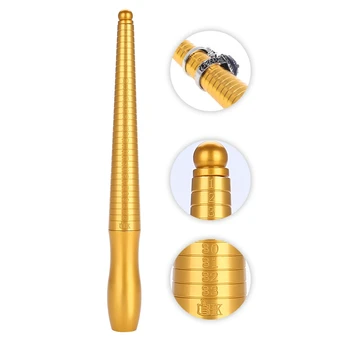 

Pro Jewelry Tools HK Copper Ring Sizer Finger Size Gauge Mandrel Jewelry Size Stick Jewellery Tools for Jewelers Jewelry Making