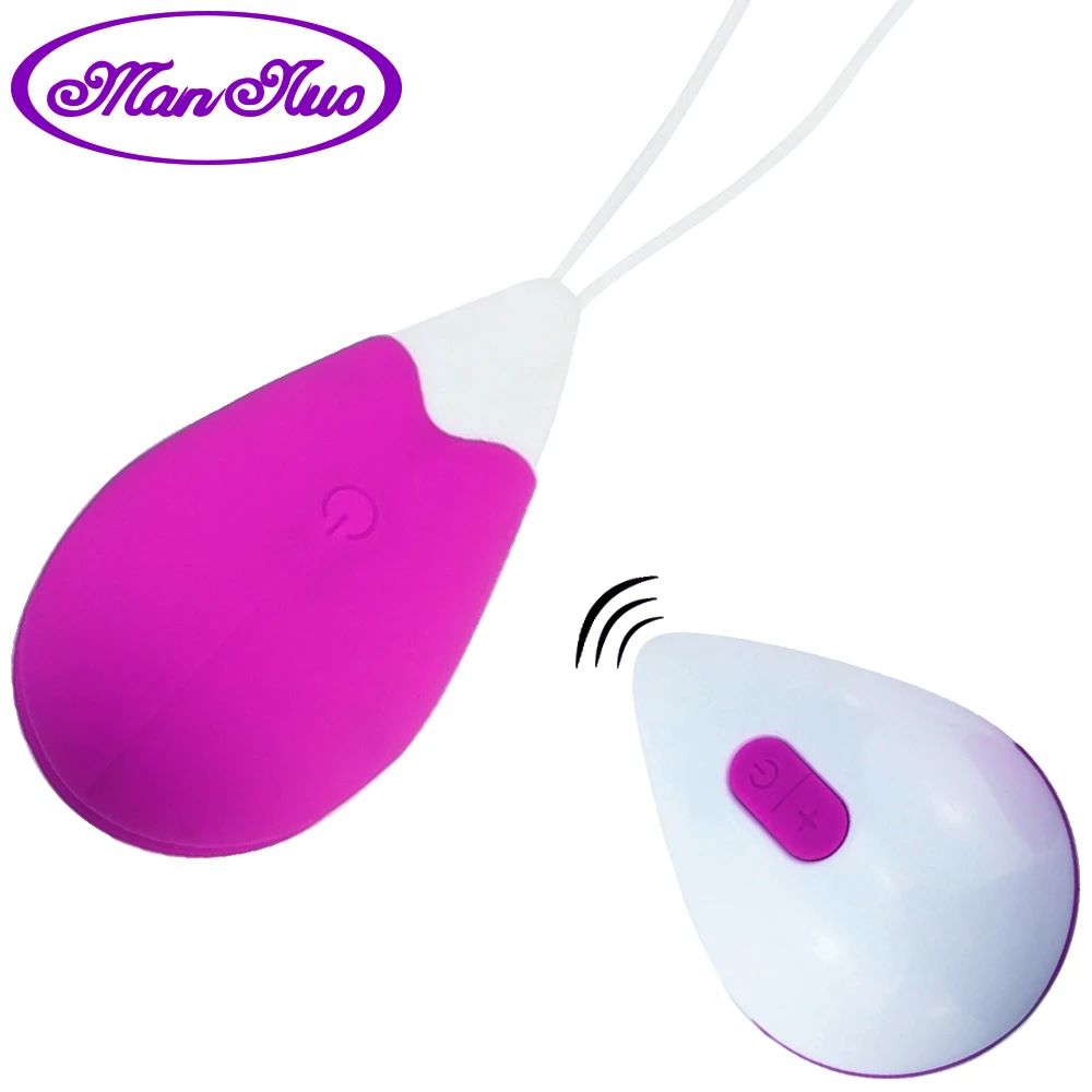 Wireless Vibrators Egg Remote Control Vibrating Silicone Ball USB Rechargeable Massage G- Spot Vibrator Sex Toys for Women | Красота и