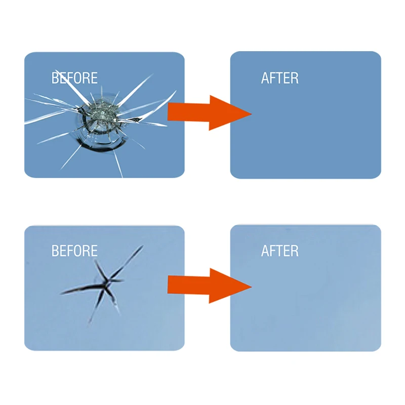 Visbella  Windscreen Glass renwal repair Tools Auto Windshield Scratch Restore Kit and Headlamp Restoration Kit Headlight Clean