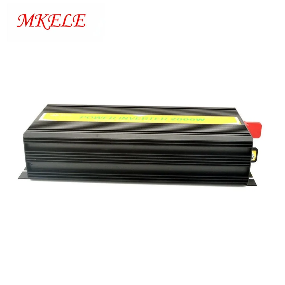 DC 12V 24V 48V к AC 110V 220V инвертор 2500W Чистая синусоида Солнечная энергия цифровой