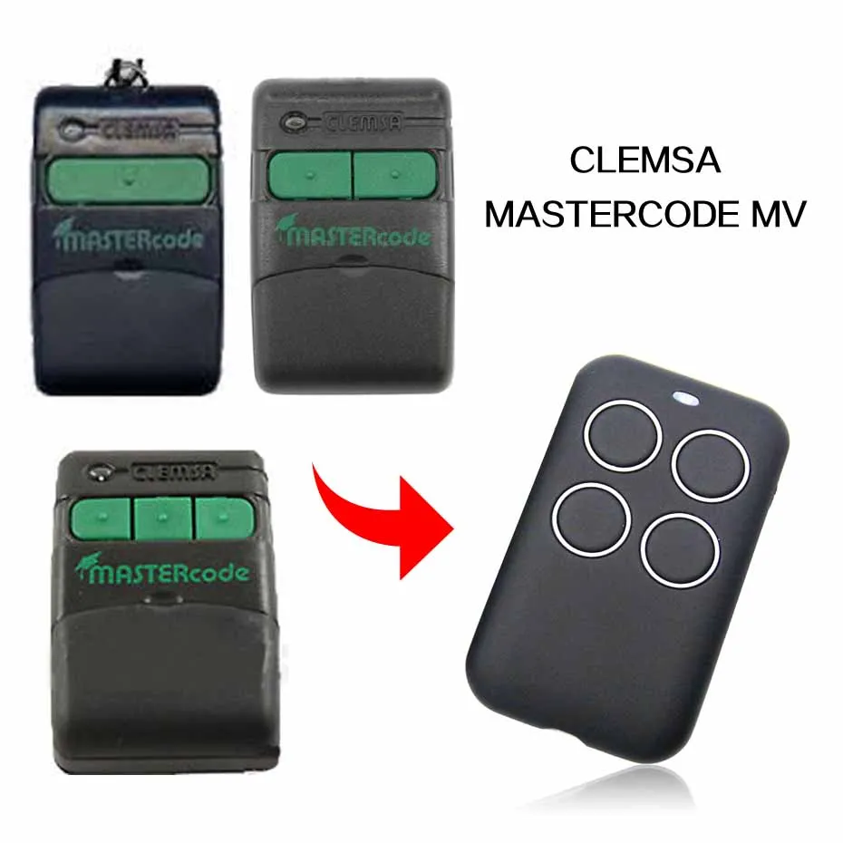 Clemsa Mastercode MV remote control universal gate garage remote control duplicator 433MHzin