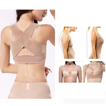 Women Body Support Belt Orthopedic Back Brace Posture Corrector Body Slimming Shape Shoulder Bulider Corrector