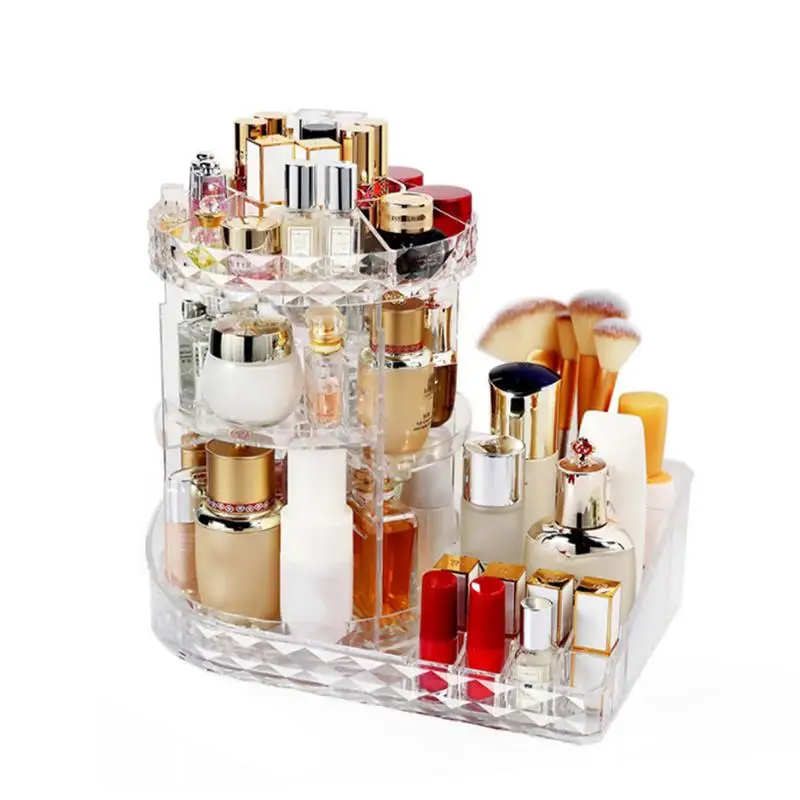 

Transparent Rotating Nail Polish Cosmetic Storage Display Holder Innovative Desktop Nail Polish Cosmetic Storage Display Tools