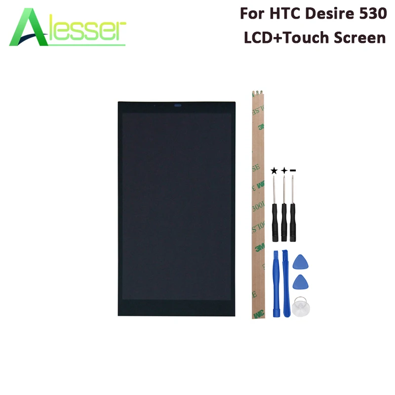 

Alesser For HTC Desire 530 LCD Display And Touch Screen New Tested Digitizer For HTC Desire 530 Phone Accessories +Tools 5.0''