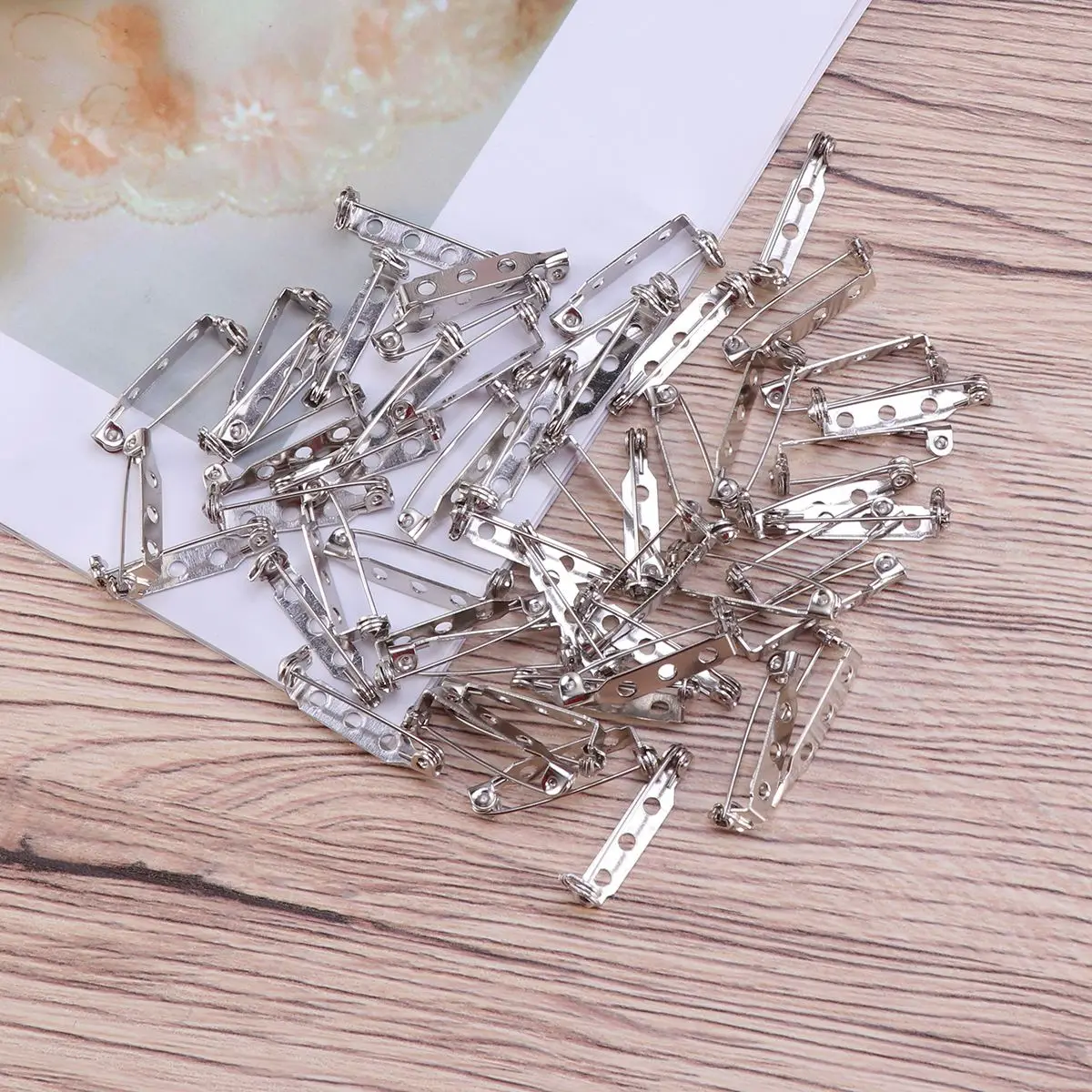 40 шт. булавки безопасности сверхмощный ручной работы DIY застежка брошь ювелирные