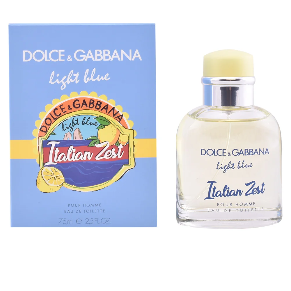 light blue pour homme italian zest