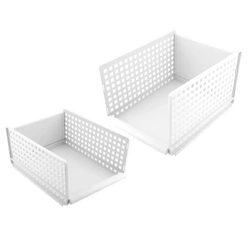 

Foldable Drawer Type Cloth Storage Racks Holders Organizer Wardrobe Rack Partition Board