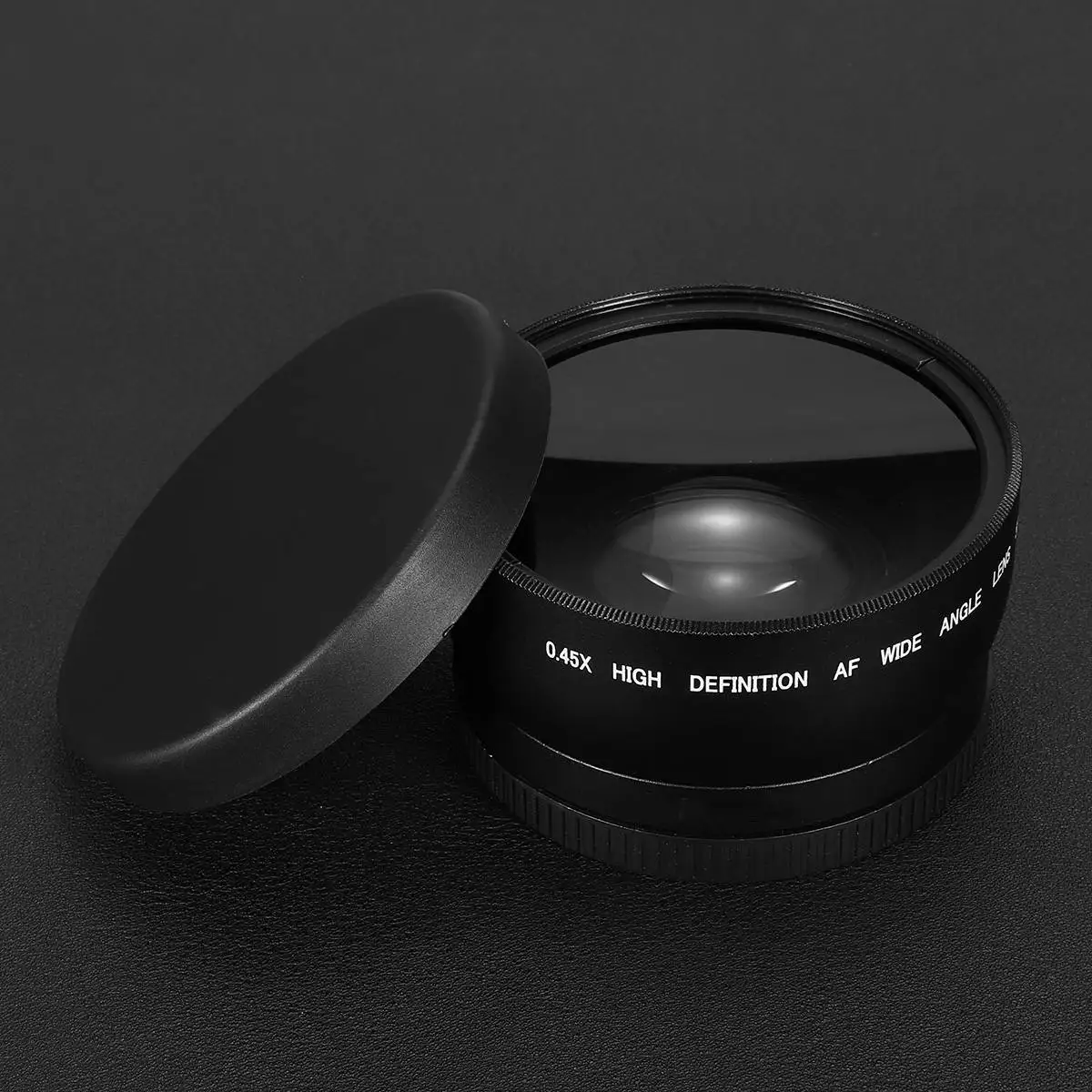 Макрообъектив 58 мм 0 45x с широким углом для Canon EOS 1000D 1100D 500D Rebel T1i T2i T 3 деталь