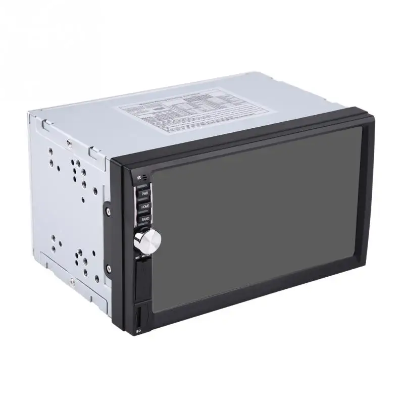 

7inch 2 Din Touch Screen Bluetooth Car MP5 Video Player FM Radio AUX USB Multimedia Player Support Rear View Camera Accessories