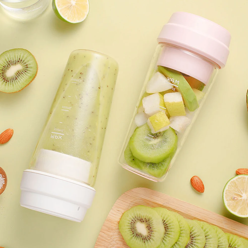 

17 PIN Portable Mini Electric Fruit Juicer Blender USB Rechargeable Fruit Mixers Juicers Fruit Extractors Food Milkshake #3