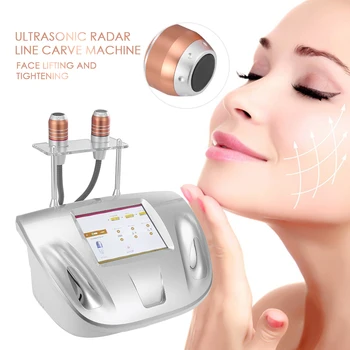 

New Ultrasonic Radar Line Carve Machine V-shape Face Skin Tightening Lifting Beauty Machine
