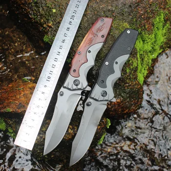 

OWL OD211 Hot Selling Folding Hunting Knives 440C Steel Blade G10 and Steel Handles EDC Camping Tool Outdoor Knife