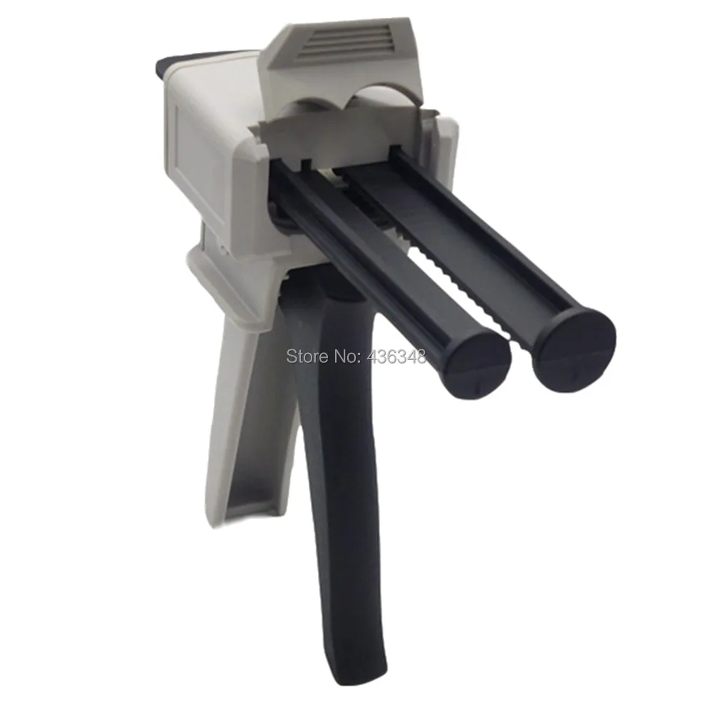 

50ml AB Epoxy Glue Gun Acrylic Adhesive Mix 1:1 2:1 Two-Component Manual Applicator Dispense Glue Gun Dispensing Caulk Gun