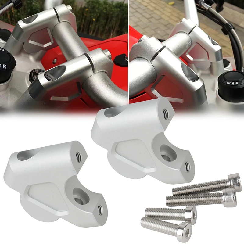 

1pcs Motorcycle Handlebar Risers Height Up Adapters suitable for BMW R1200GS LC R1200GS 2013-2018/ R1200GSA 2014-2018