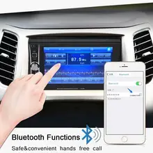 Bluetooth громкой связи TF карта автомобиль радио MP5 плеер с пультом дистанционного управления 7 дюймов TFT ЖК-экран стиль