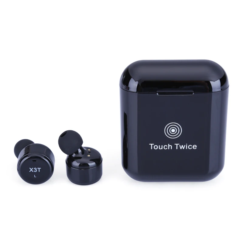 

X3T Touch Mini In-Ear Binaural Bluetooth Tws Wireless Earphone Stereo Headset With Charging Box Noise Reduction Earphone