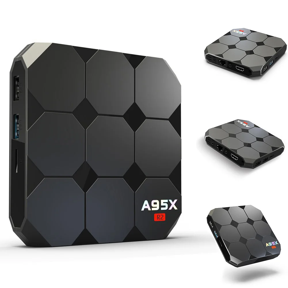 

Durable TV BOX With Remote Control High Definition Player Indoor Set-top Box Mini Android 7.1 S905W