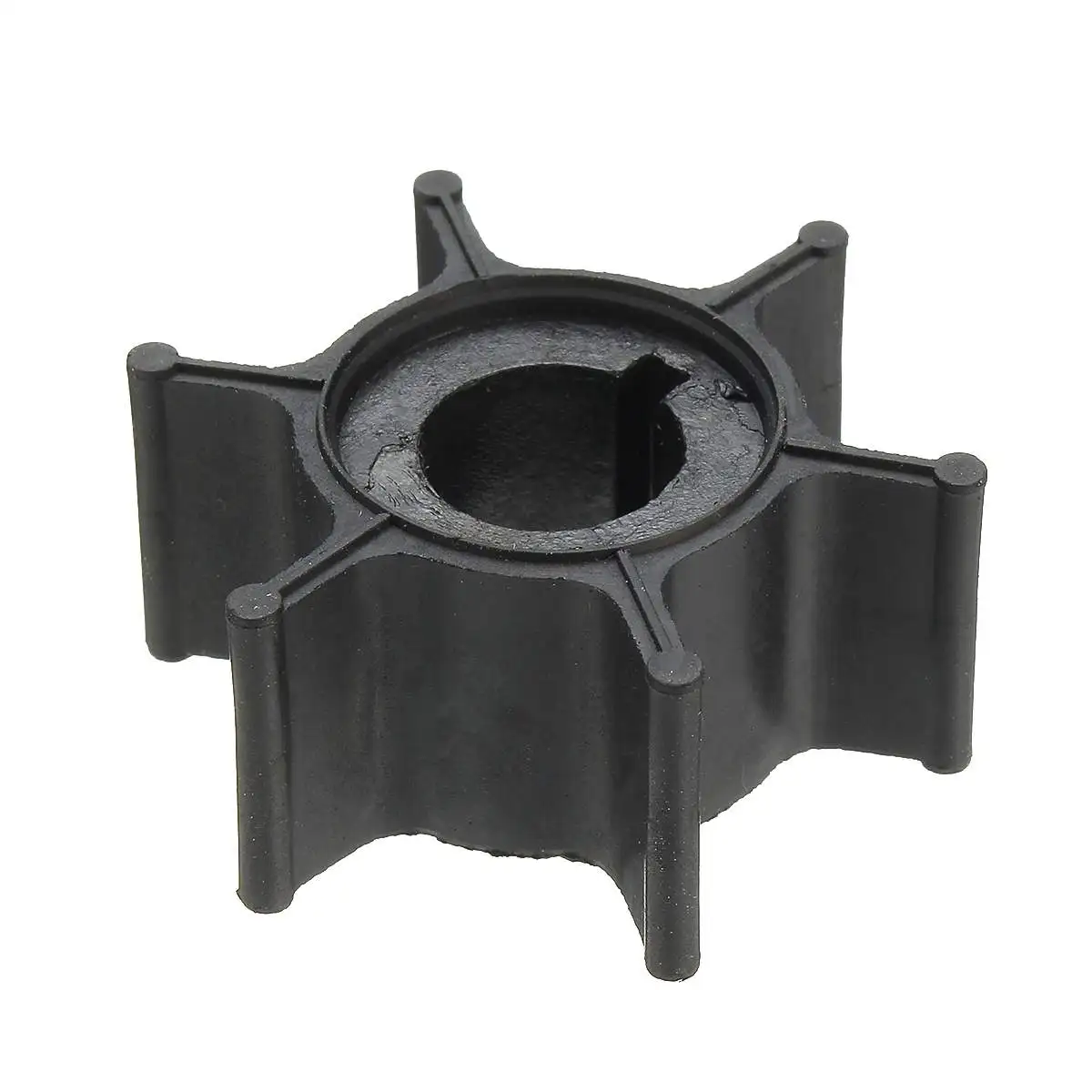 

Water Pump Impeller For Yamaha 6HP Replacement Outboard Boat Motor 6G1-44352-00 Sierra-18-3066 Black Rubber 6 Blades Boat Parts