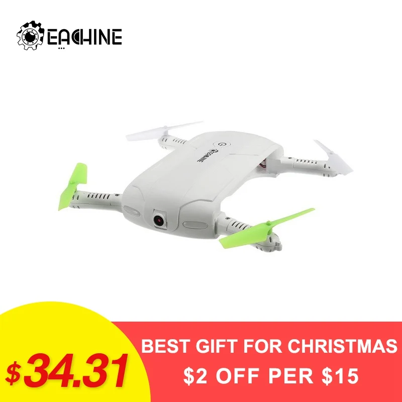 

Eachine E50 Upgrade 2MP 720P WIFI FPV Selfie Elfie Altitude Hold RC Drone Quadcopter Helicopter With Camera RTF VS H37 Mini