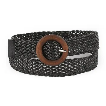 New Style Candy Colors Hemp Rope Braid Belt