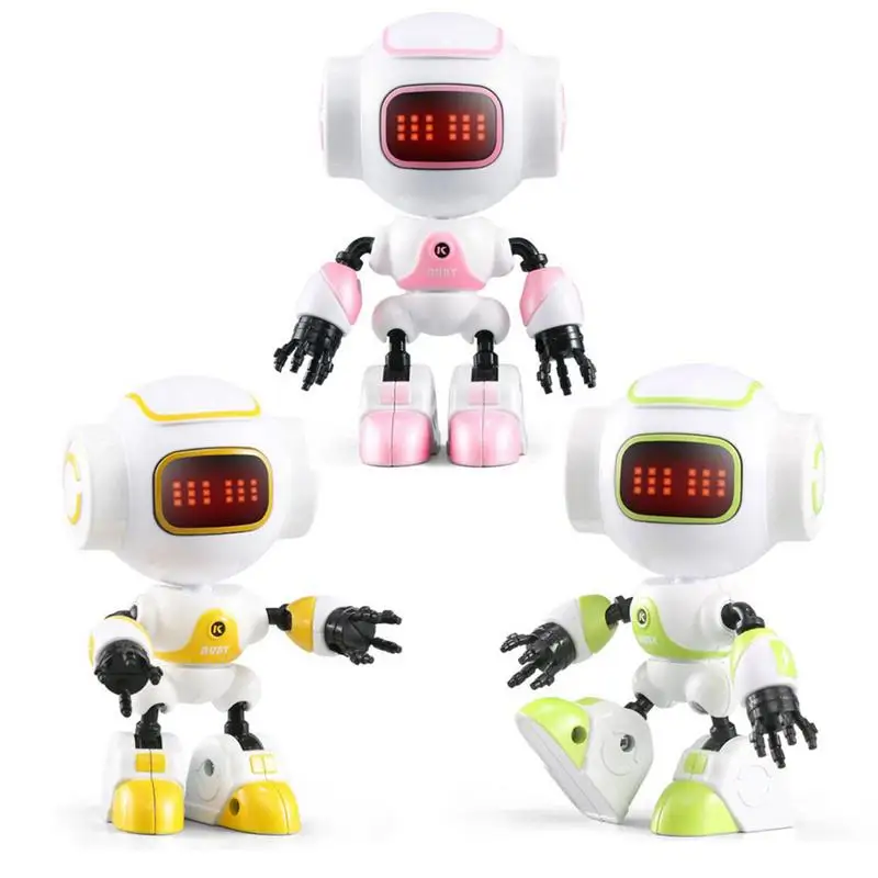 

Kids Smart Early Education Robo Touch Sensing Robot Companion english Learning Robot with Lighting Functional Mobile Phone