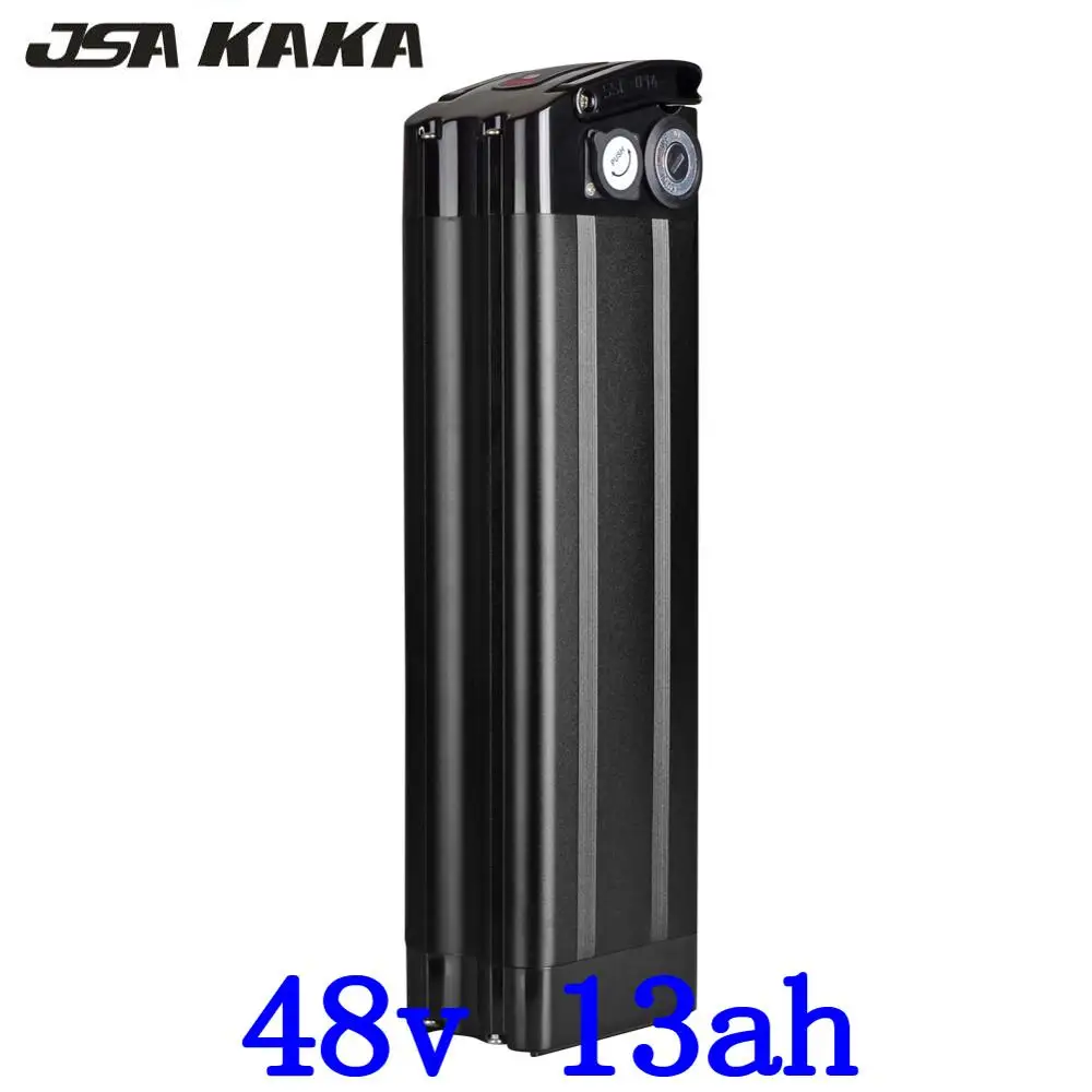 Promo PJW 48V 13AH electric bicycle battery 48V Lithium ion battery 48V ebike battery with 30A BMS for 250W 500W 750W 1000W Motor 